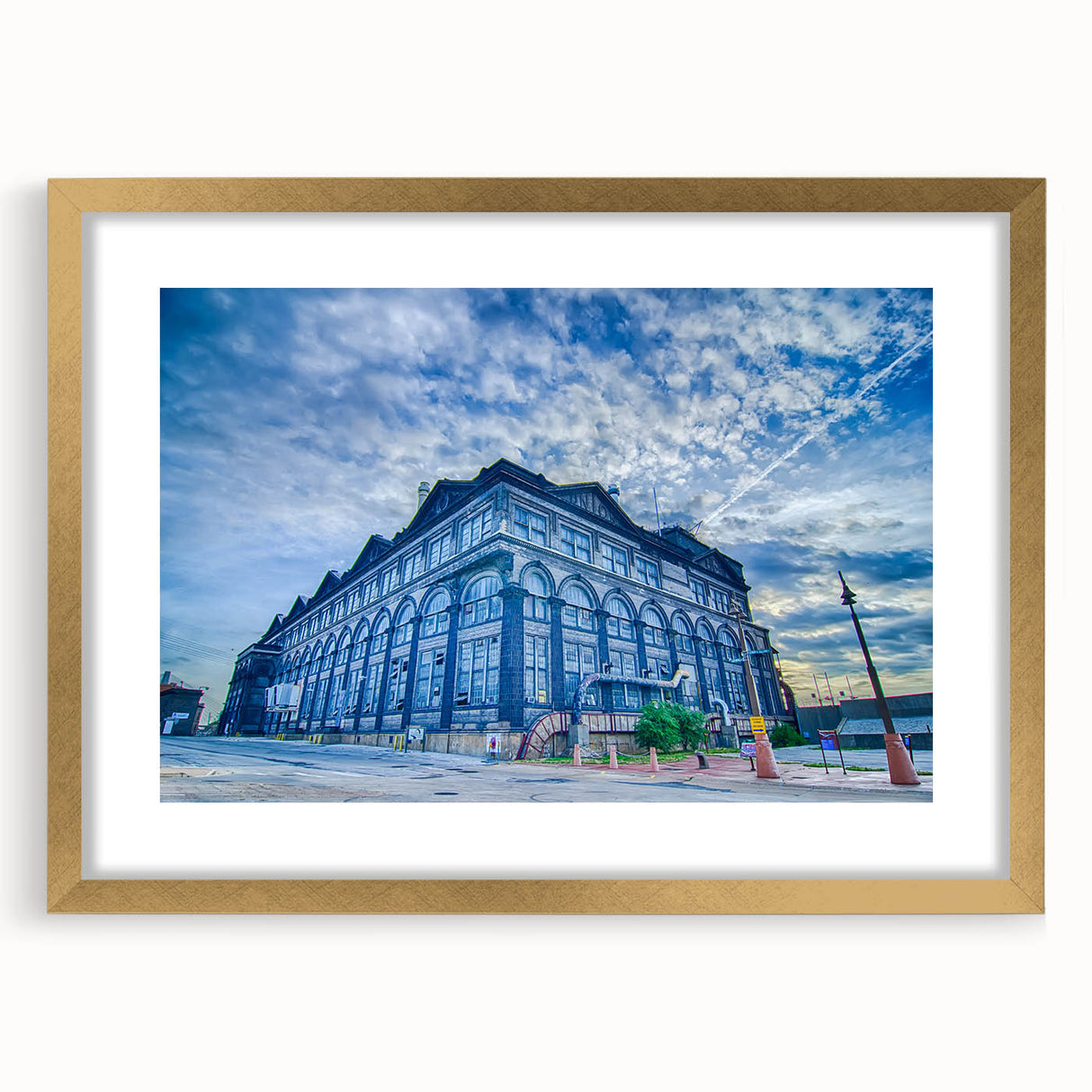 Extra large abstract art print of St.