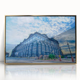 Mid-century modernist style acrylic print of St.