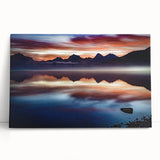 Black and white photograph of Montana scenery on a large stretched canvas, ideal for kitchen wall art or bedroom ambiance.