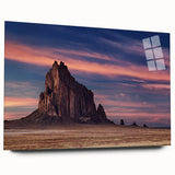 Large abstract wall art of White Sands, New Mexico, in muted taupe and cream tones on acrylic glass.