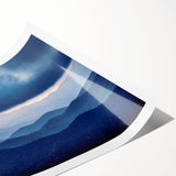 Extra large wall art featuring line art flowers in soft grays, ideal for large living room ambiance, on rolled print.