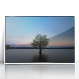 Acrylic print of Durham, North Carolina skyline in art deco style with monochrome tones, ideal for modern art wall decor.