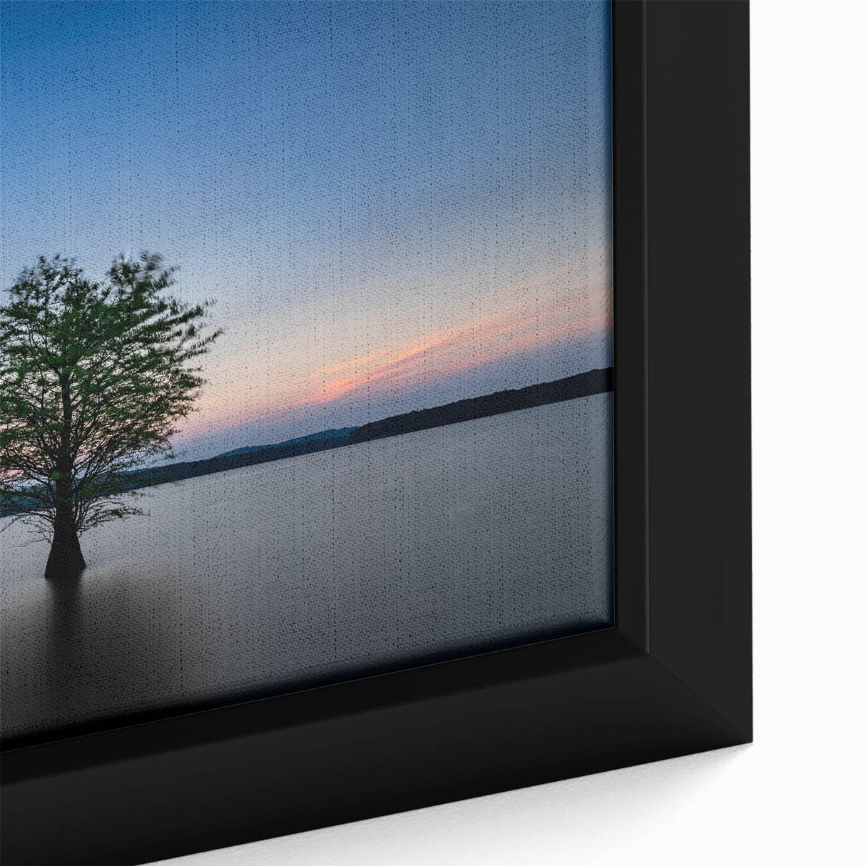 Detailed black wall art of Durham, North Carolina, featuring colorful, textured strokes on a framed canvas.