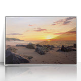 Art deco poster of Long Island, New York, in muted blue tones on a framed acrylic, ideal for modern nursery wall art.