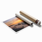Extra large rolled print of Long Island scenery in soft pastel shades, suitable for classy bathroom wall art.
