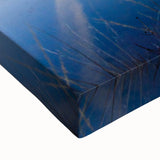 Large art depicting an Oklahoma landscape in black and white on stretched canvas, suitable for bedroom wall decor.