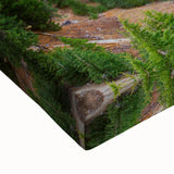 Black and white landscape art painting of Crater Lake, Oregon on stretched canvas, suitable for bedroom wall art.