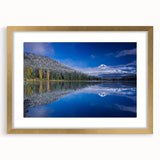 Extra large framed abstract art print of Oregon's Mount Hood in textured gold, ideal for living room decor.