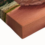 Large art depicting Capitol Reef, Utah in black and white tones on stretched canvas, suitable for bedroom wall decor.