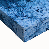 Black and white landscape art painting of Vermont scenery on a large stretched canvas, suitable for bedroom wall art.