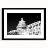 Abstract art print of Washington D.C.