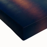 Large art of a black and white West Virginia landscape on stretched canvas, suitable for bedroom wall decor.