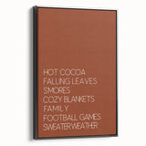 Black and white landscape painting on framed canvas, featuring a vintage autumn scene, ideal for bedroom decor.