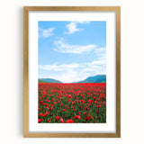 Extra large wall art featuring abstract spring-themed art in vibrant green and yellow hues on a textured canvas.