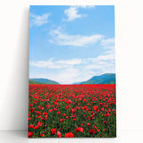 Black and white large art on canvas depicting spring season, ideal for kitchen wall art or bedroom ambiance.