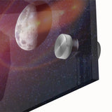 Sun and Moon Radiance Wall Art - NASA Space Exploration Canvas