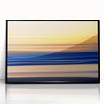 Tranquil Sunset Motion Wall Art – Abstract Modern Ocean Photography
