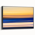 Tranquil Sunset Motion Wall Art – Abstract Modern Ocean Photography