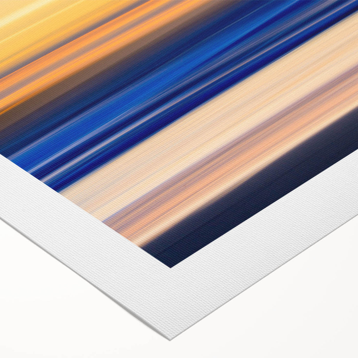 Tranquil Sunset Motion Wall Art – Abstract Modern Ocean Photography