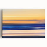Tranquil Sunset Motion Wall Art – Abstract Modern Ocean Photography