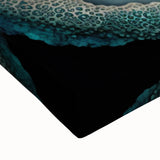 Canvas Art for Dining Area - Teal Geode Tree Abstract Print
