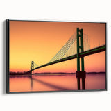 Black and white framed canvas of a vintage architectural landscape, ideal for bedroom wall decor.