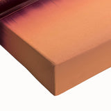 Close-up of a large art black and white landscape painting on stretched canvas, ideal for bedroom wall decor.