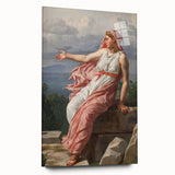Neoclassical Alcyone Farewell Print - Greco-Roman Art by Eckersberg