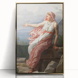 Neoclassical Alcyone Farewell Print - Greco-Roman Art by Eckersberg