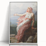 Neoclassical Alcyone Farewell Print - Greco-Roman Art by Eckersberg