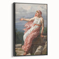 Neoclassical Alcyone Farewell Print - Greco-Roman Art by Eckersberg