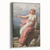 Neoclassical Alcyone Farewell Print - Greco-Roman Art by Eckersberg