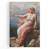 Neoclassical Alcyone Farewell Print - Greco-Roman Art by Eckersberg