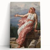 Neoclassical Alcyone Farewell Print - Greco-Roman Art by Eckersberg