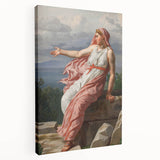 Neoclassical Alcyone Farewell Print - Greco-Roman Art by Eckersberg