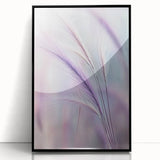 Framed black acrylic wall art showcasing a vibrant floral and botanical design, perfect for modern home decor. The intricate details highlight the lush colors and artistic style, enhancing any living space.