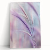 Floral and botanical stretched canvas artwork showcasing vibrant colors and intricate details, elegantly leaning against a wall for a modern home decor accent.