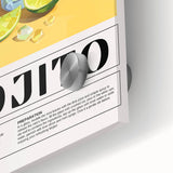 Large abstract wall art in mid-century modernist style, featuring vibrant hues on acrylic glass, ideal for dining room decor.