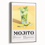 Framed canvas depicting a vintage landscape art painting with a black backdrop and colorful accents.