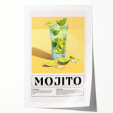 Extra large rolled print featuring assorted floral designs in pastel shades, ideal for dining room wall art.