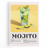 Black and white stretched canvas featuring assorted kitchen utensils, ideal for kitchen wall art.