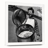 Large abstract wall art on acrylic glass showcasing vibrant hues of red and orange, ideal for bedroom or dining room decor.