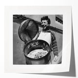 Extra large rolled print of a floral art featuring vibrant colors, ideal for art wall dining room decor.