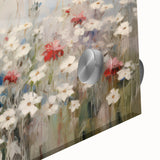 Patriotic Wildflowers & Flag - Patriotic Wall Art