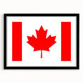Canadian Flag Wall Art - Maple Leaf Wall Art & Canada Day Decorations