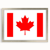 Canadian Flag Wall Art - Maple Leaf Wall Art & Canada Day Decorations