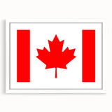 Canadian Flag Wall Art - Maple Leaf Wall Art & Canada Day Decorations