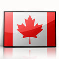 Canadian Flag Wall Art - Maple Leaf Wall Art & Canada Day Decorations