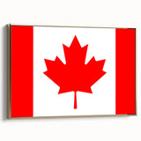 Canadian Flag Wall Art - Maple Leaf Wall Art & Canada Day Decorations