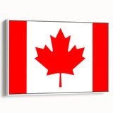 Canadian Flag Wall Art - Maple Leaf Wall Art & Canada Day Decorations